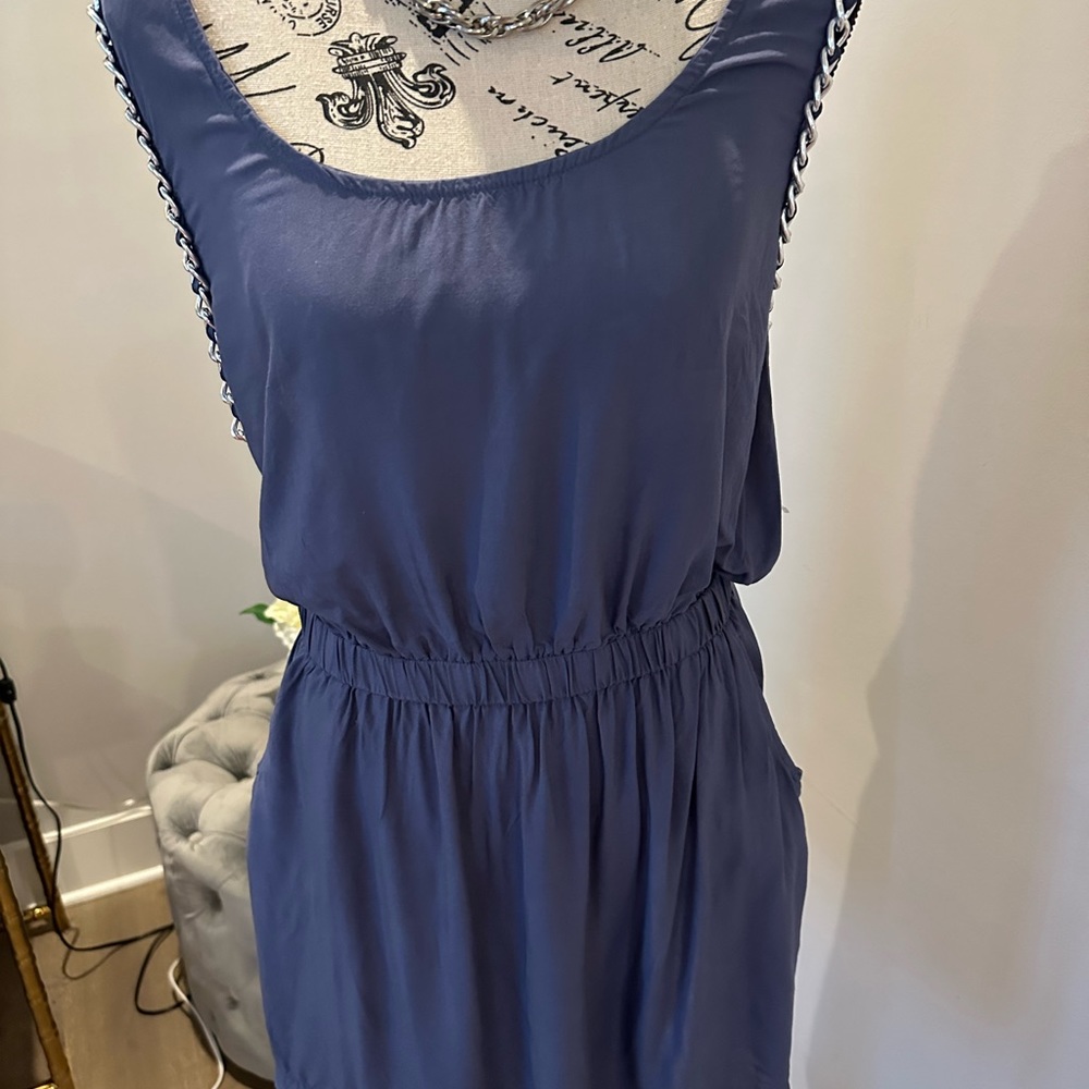 Chain detail dress. Size M